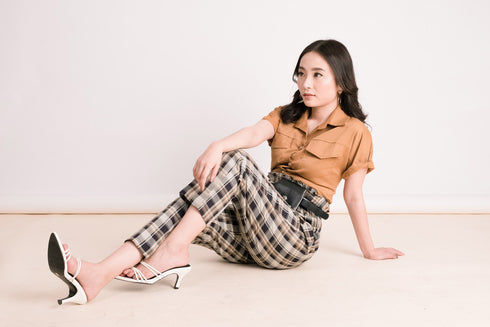 Femme Pants with Belt Bag